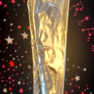 Leggings Silver metallic